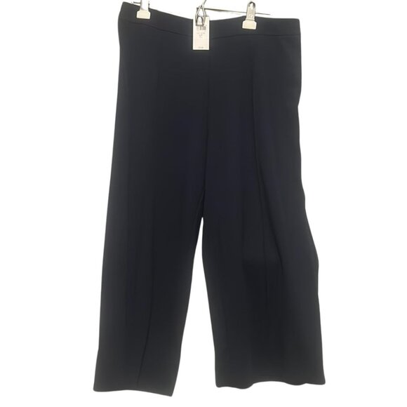 J. Jill Navy Blue Crop Pants - Picture 1 of 3